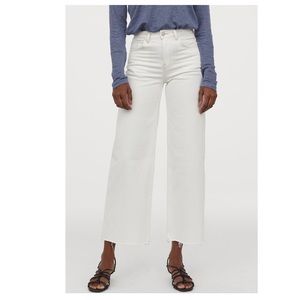 🆕 Wide Leg Cropped Jeans H&M